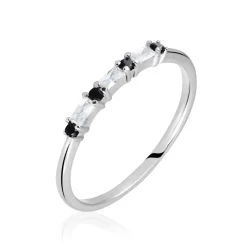 Histoire d'Or Bague Adriana Argent Blanc Oxyde De Zirconium Discount