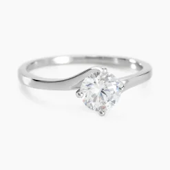 Histoire d'Or Bague Afsa Argent Blanc Oxyde De Zirconium Sale