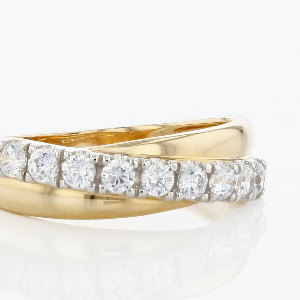 Histoire d'Or Bague Agostina Or Jaune Oxyde De Zirconium Hot