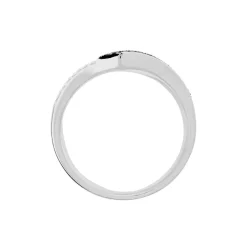 Histoire d'Or Bague Aile De Mouette Or Blanc Diamant New