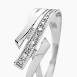Histoire d'Or Bague Ainhoa or blanc diamant Sale