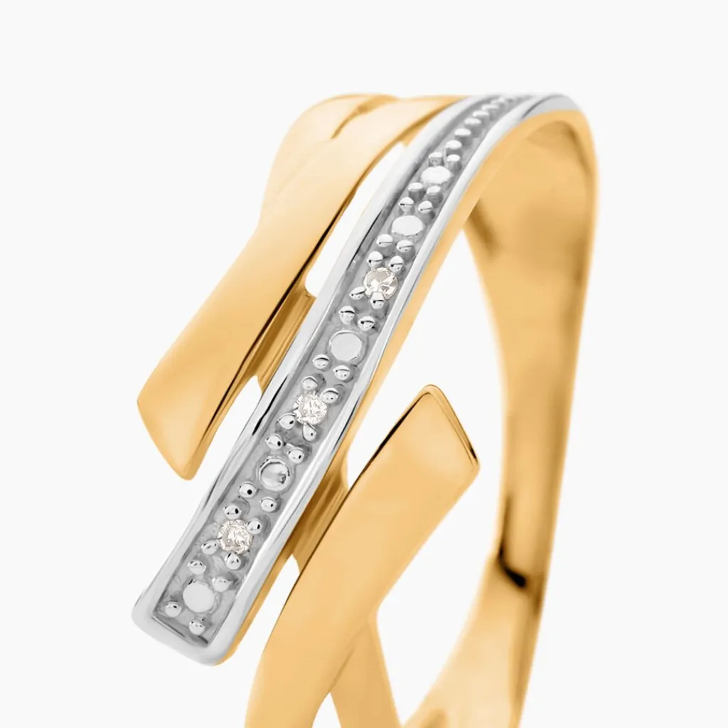 Histoire d'Or Bague Ainhoa or jaune diamant Online
