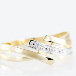 Histoire d'Or Bague Ainhoa or jaune diamant Online