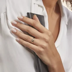 Histoire d'Or Bague Ainhoa or jaune diamant Online