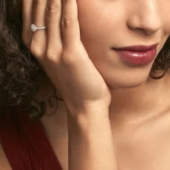 Histoire d'Or Bague Ajustable Mendel Argent Blanc Oxyde De Zirconium Online