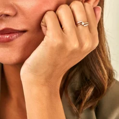 Histoire d'Or Bague Aksinya Or Jaune Diamant Outlet