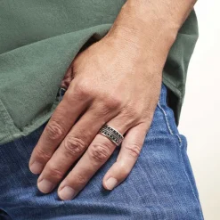 Histoire d'Or Bague Alban Argent Blanc Sale