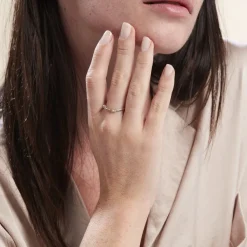 Histoire d'Or Bague Alexander Argent Blanc Oxyde De Zirconium Clearance