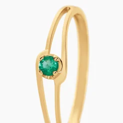 Histoire d'Or Bague Alisha Or Jaune Emeraude Best