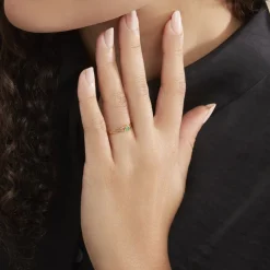 Histoire d'Or Bague Alisha Or Jaune Emeraude Best