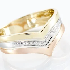 Histoire d'Or Bague Alix Or Tricolore Diamant Sale