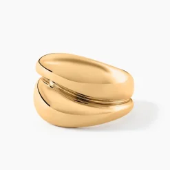 Histoire d'Or Bague Amae Plaque Or Jaune Clearance