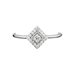 Histoire d'Or Bague Amane Argent Blanc Oxyde De Zirconium Sale