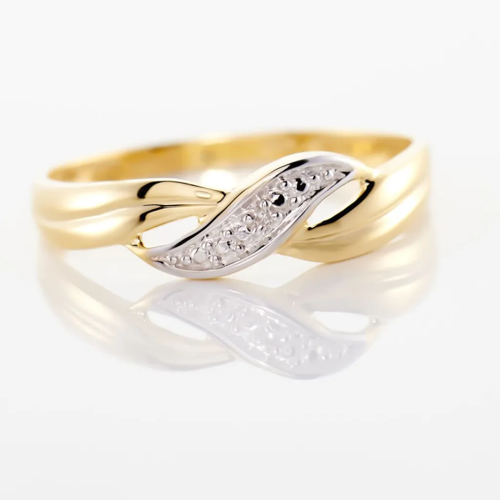 Histoire d'Or Bague Amayas or bicolore diamant Clearance