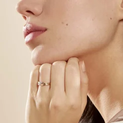 Histoire d'Or Bague Amayas or bicolore diamant Clearance