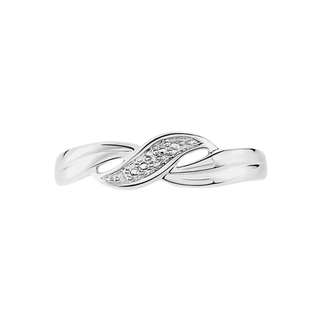 Histoire d'Or Bague Amayas or blanc diamant Online