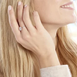 Histoire d'Or Bague Ambrose Argent Bicolore Oxyde De Zirconium Sale