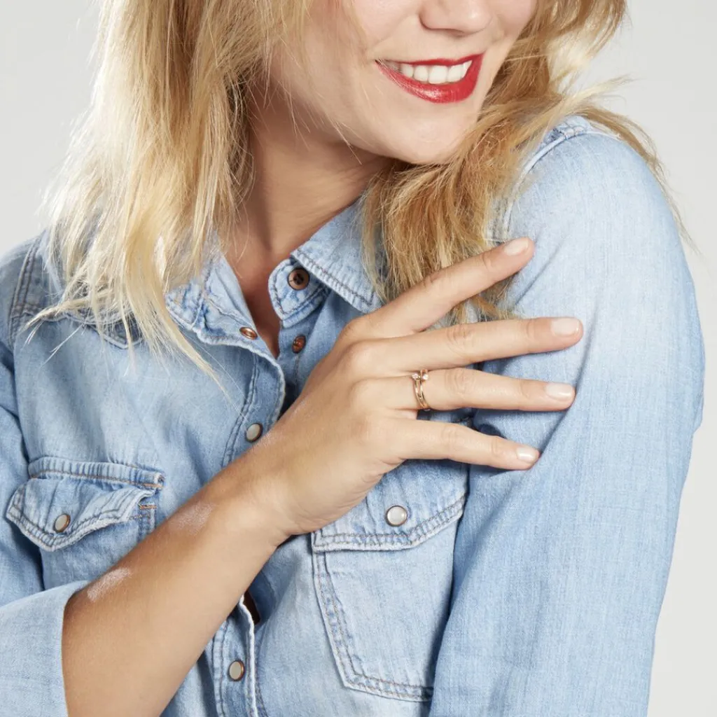 Histoire d'Or Bague Ana-lou Plaque Or Jaune Oxyde De Zirconium New