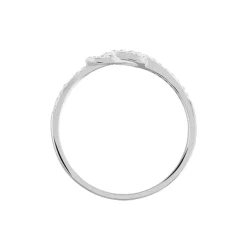 Histoire d'Or Bague Anfel Or Blanc Oxyde De Zirconium Outlet