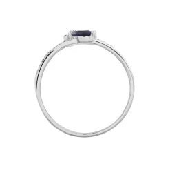 Histoire d'Or Bague Angie Et Diamant or blanc saphir Best