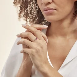 Histoire d'Or Bague Anja Et Diamant or blanc rubis Best