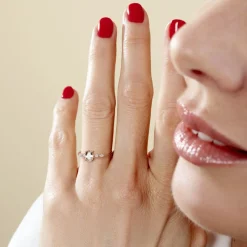 Histoire d'Or Bague Antonia Or Rose Morganite Et Oxyde De Zirconium Sale