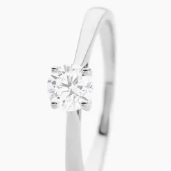 Histoire d'Or Bague Aphrodite Ld Platine Blanc Diamant Synthétique Outlet