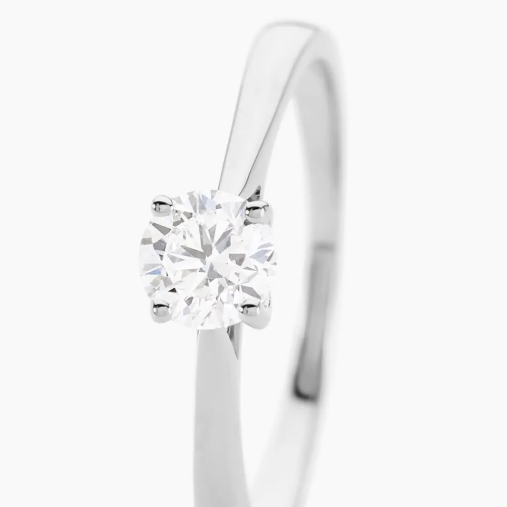 Histoire d'Or Bague Aphrodite Ld Platine Blanc Diamant Synthétique Outlet