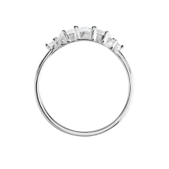 Histoire d'Or Bague Aranka Argent Blanc Oxyde De Zirconium