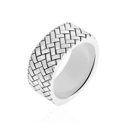 JOURDAN Bague Argent Blanc Outlet