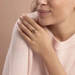 Histoire d'Or Bague Argent Blanc Accorus Ambre Online