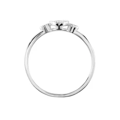 Histoire d'Or Bague Argent Blanc Afonso Oxyde De Zirconium Discount
