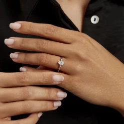 Histoire d'Or Bague Argent Blanc Afonso Oxyde De Zirconium Discount