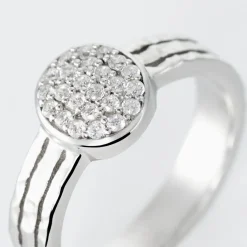 Histoire d'Or Bague Argent Blanc Cayley Oxydes De Zirconium Best