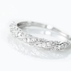 Histoire d'Or Bague Argent Blanc Clayton Oxydes De Zirconium Best