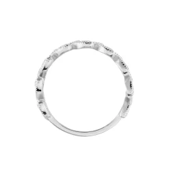 Histoire d'Or Bague Argent Blanc Cynome Oxydes De Zirconium Clearance