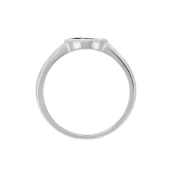 Histoire d'Or Bague Argent Blanc Lugus Email Et Oxyde De Zirconium Hot