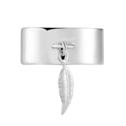 Histoire d'Or Bague Argent Blanc Psara