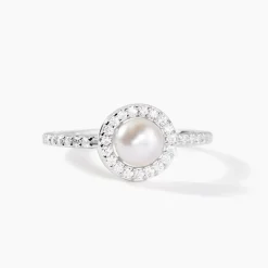 Histoire d'Or Bague Argent Blanc Suada Perle De Culture Oxyde De Zirconium Best