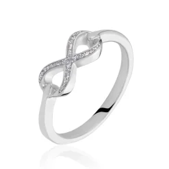 Histoire d'Or Bague Argent Solkem Glitter Best