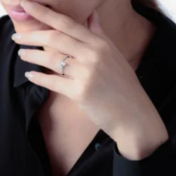 Histoire d'Or Bague Arista Or Blanc Oxyde De Zirconium Online