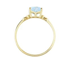 Histoire d'Or Bague Ashvin Or Jaune Topaze Et Oxyde Hot