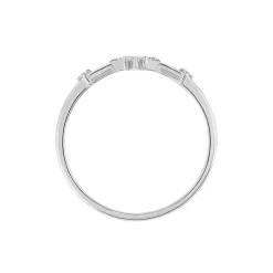 Histoire d'Or Bague Astre Precieux Argent Blanc Oxyde De Zirconium Outlet