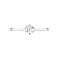 Histoire d'Or Bague Athena Platine Blanc Diamant Outlet