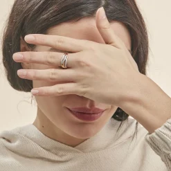 Histoire d'Or Bague Atlantide Or Jaune Diamant Sale