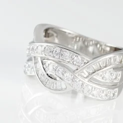 Histoire d'Or Bague Audon Argent Blanc Oxydes De Zirconium Online