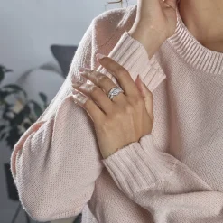 Histoire d'Or Bague Audon Argent Blanc Oxydes De Zirconium Online