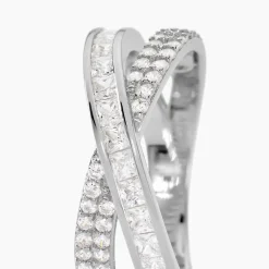 Histoire d'Or Bague Audon Argent Blanc Oxyde De Zirconium