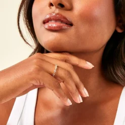 Histoire d'Or Bague Aura Plaque Or Jaune Oxyde De Zirconium