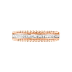 Histoire d'Or Bague Aurelya Or Rose Diamant Sale